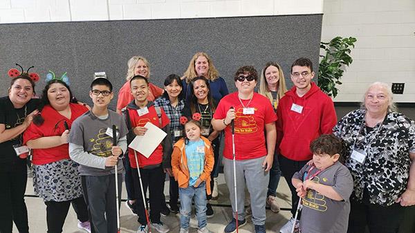 Pinellas students earned first place in every Braille Challenge category that they competed in. The Braille Challenge is the only academic competition of its kind for students who are blind or visually impaired. 